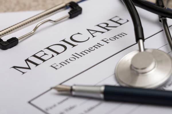 unfilled medicare enrollment form