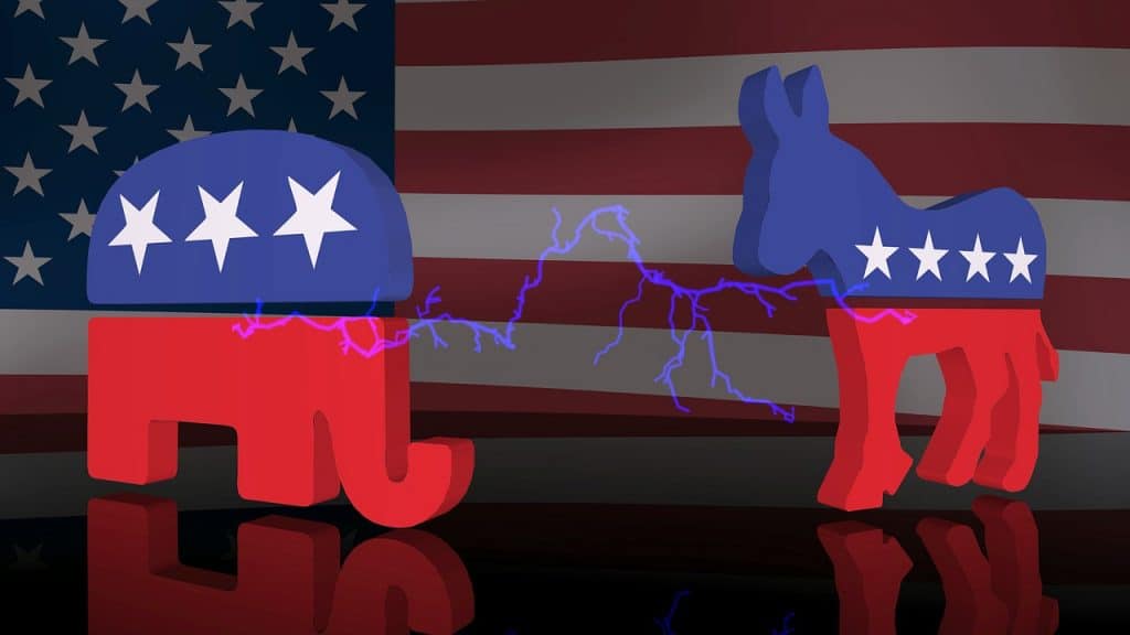 Presidential Election Republicans and Democrats